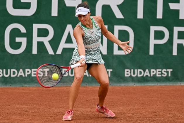 Tatjana Maria (GER) during the first day main draw match of WTA250 Hungarian Gran Prix Tennis on July 17th, 2023 at Romai Teniszakademia , Budapest, Hungary  Copyright: xVinnyxOrlando IPAxSportx xipa-agx xx 0 IPA_IPA39274628
