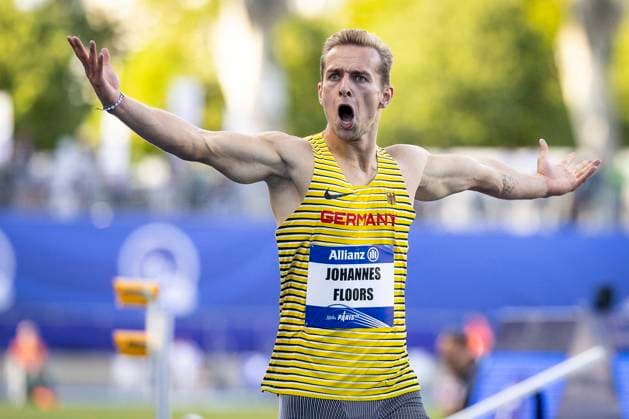 Bilder des Jahres 2023, Sport 07 Juli Sport Themen der Woche KW29 Sport Bilder des Tages Paris 2023 World Para Athletics Championships; Frankreich, 17.07.2023 Johannes Floors (GER TSV Bayer 04 Leverkusen T62) gewinnt Gold ueber 400m waehrend der World Para Athletics Championships am 17.07.2023 im Charlety Stadium in Paris, Frankreich. *** Paris 2023 World Para Athletics Championships France, 17 07 2023 Johannes Floors GER TSV Bayer 04 Leverkusen T62 wins gold over 400m during the World Para Athletics Championships on 17 07 2023 at Charlety Stadium in Paris, France Copyright: xBEAUTIFULxSPORTS AxelxKohringx