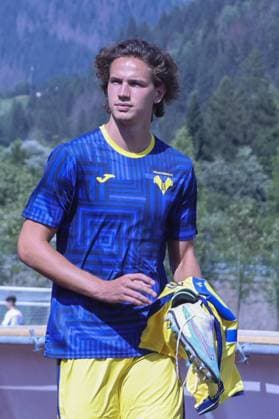 Daniele Ghilardi of Hellas Verona FC before Hellas Verona vs US Primiero, 1Ã‚Â° frendly match Serie A Tim 2023-24, at Stadio intercomunale di Mezzano (TN), Italy, on July 16, 2023.  Copyright: xDavidexCasentini IPAxSportx xipax xx 0 IPA_IPA39276962