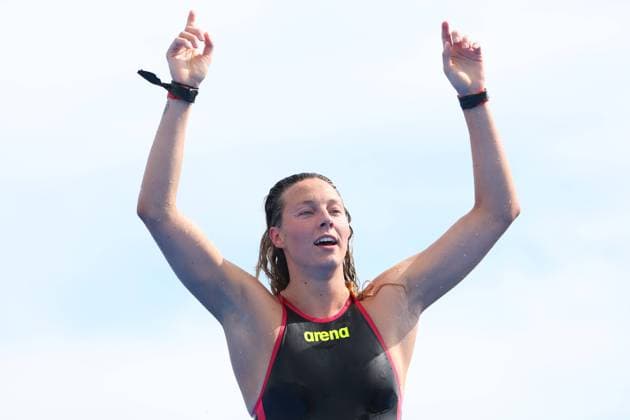 Bilder des Jahres 2023, Sport 07 Juli Sport Themen der Woche KW29 Leonie BECK (GER), JULY 18, 2023 - Swimming : World Aquatics Championships Fukuoka 2023 Open Water Swimming Women s 5km at Seaside Momochi Beach Park in Fukuoka, Japan. Noxthirdxpartyxsales  (224325222)