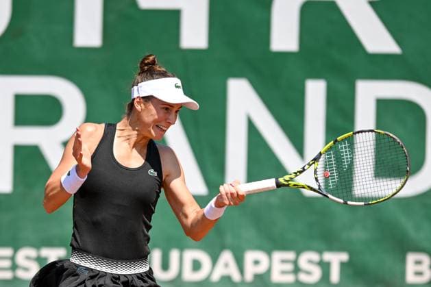 Bernarda Pera (USA) during the second day main draw match of WTA250 Hungarian Gran Prix Tennis on July 18th, 2023 at Romai Teniszakademia , Budapest, Hungary  Copyright: xVinnyxOrlando IPAxSportx xipa-agx xx 0 IPA_IPA39284861