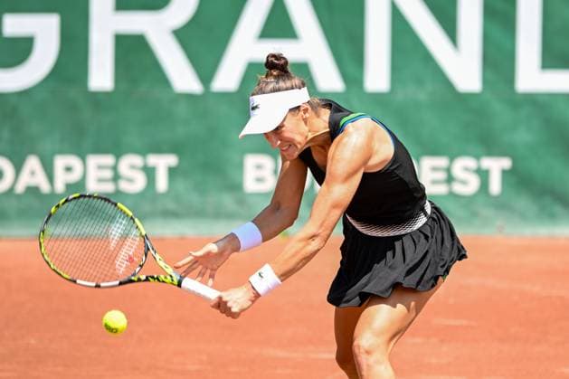 Bernarda Pera (USA) during the second day main draw match of WTA250 Hungarian Gran Prix Tennis on July 18th, 2023 at Romai Teniszakademia , Budapest, Hungary  Copyright: xVinnyxOrlando IPAxSportx xipa-agx xx 0 IPA_IPA39284866