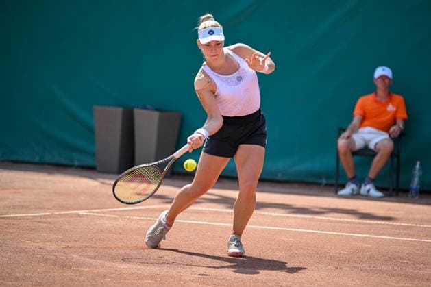 Marija Timofeeva (RUS) during the second day main draw match of WTA250 Hungarian Gran Prix Tennis on July 18th, 2023 at Romai Teniszakademia , Budapest, Hungary  Copyright: xVinnyxOrlando IPAxSportx xipa-agx xx 0 IPA_IPA39285824