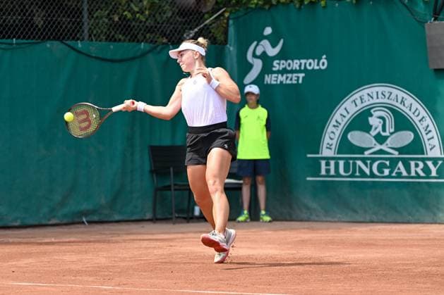 Marija Timofeeva (RUS) during the second day main draw match of WTA250 Hungarian Gran Prix Tennis on July 18th, 2023 at Romai Teniszakademia , Budapest, Hungary  Copyright: xVinnyxOrlando IPAxSportx xipa-agx xx 0 IPA_IPA39285830