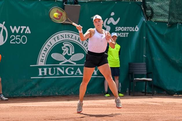 Marija Timofeeva (RUS) during the second day main draw match of WTA250 Hungarian Gran Prix Tennis on July 18th, 2023 at Romai Teniszakademia , Budapest, Hungary  Copyright: xVinnyxOrlando IPAxSportx xipa-agx xx 0 IPA_IPA39285840