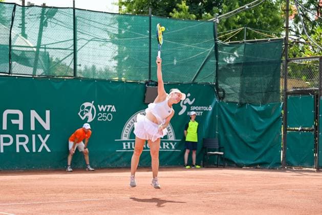 Daria Saville (AUS) during the second day main draw match of WTA250 Hungarian Gran Prix Tennis on July 18th, 2023 at Romai Teniszakademia , Budapest, Hungary  Copyright: xVinnyxOrlando IPAxSportx xipa-agx xx 0 IPA_IPA39285851