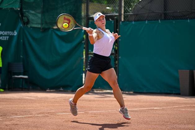Marija Timofeeva (RUS) during the second day main draw match of WTA250 Hungarian Gran Prix Tennis on July 18th, 2023 at Romai Teniszakademia , Budapest, Hungary  Copyright: xVinnyxOrlando IPAxSportx xipa-agx xx 0 IPA_IPA39285854