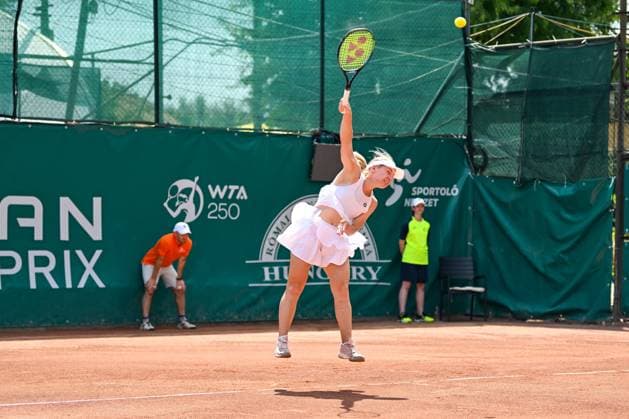Daria Saville (AUS) during the second day main draw match of WTA250 Hungarian Gran Prix Tennis on July 18th, 2023 at Romai Teniszakademia , Budapest, Hungary  Copyright: xVinnyxOrlando IPAxSportx xipa-agx xx 0 IPA_IPA39285855