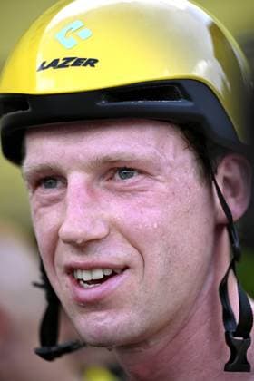COMBLOUX, FRANCE - JULY 18 : Van Hooydonck Nathan (BEL) of Jumbo-Visma during stage 16 of the 110th edition of the Tour de France 2023 cycling race, a individual time trial of 22 kms with start in Passy and finish in Combloux on July 18, 2023 in Combloux, France, 18 07 2023 ( Motordriver Kenny Verfaillie - Tour de France 2023 - Stage 16 PhotoNews Panoramic 