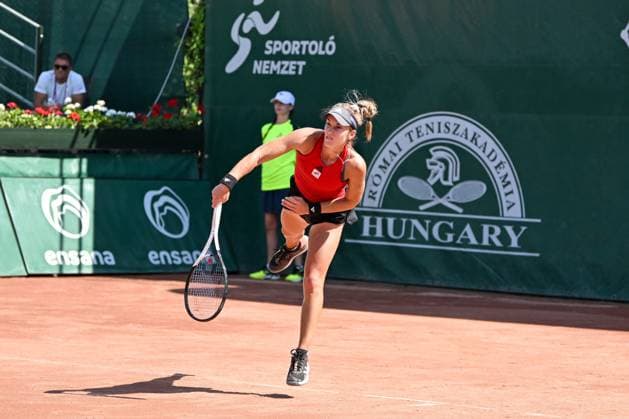 Irene Burillo Escorihuela (ESP) during the second day main draw match of WTA250 Hungarian Gran Prix Tennis on July 18th, 2023 at Romai Teniszakademia , Budapest, Hungary  Copyright: xVinnyxOrlando IPAxSportx xipa-agx xx 0 IPA_IPA39285966