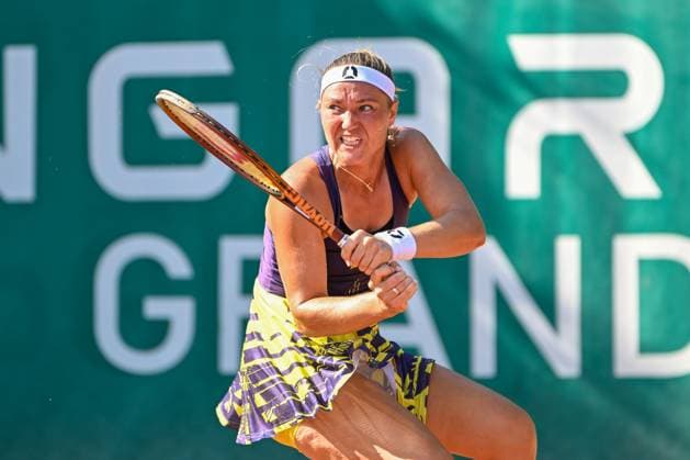 Kateryna Volodymirivna Bondarenko (UKR) during the second day main draw match of WTA250 Hungarian Gran Prix Tennis on July 18th, 2023 at Romai Teniszakademia , Budapest, Hungary  Copyright: xVinnyxOrlando IPAxSportx xipa-agx xx 0 IPA_IPA39286626