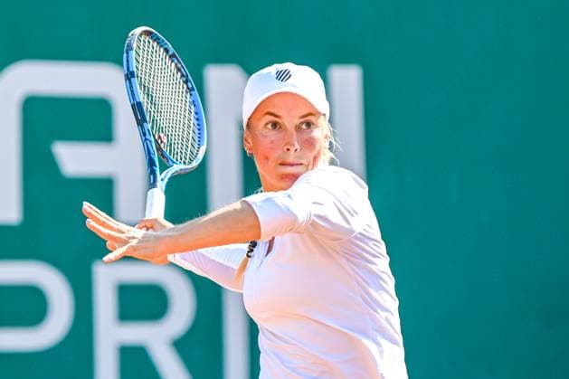 Yulia Putintseva (KAZ) during the second day main draw match of WTA250 Hungarian Gran Prix Tennis on July 18th, 2023 at Romai Teniszakademia , Budapest, Hungary  Copyright: xVinnyxOrlando IPAxSportx xipa-agx xx 0 IPA_IPA39286637