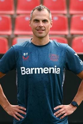 Goalkeeper coach David Thiel Bayer 04 Leverkusen 1 BL, portrait date 2023 2024,