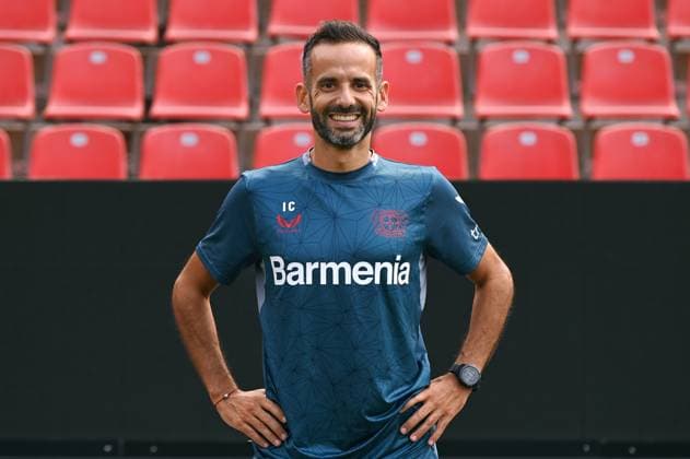 Atheltic coach Ismael Camenforte Lopez Bayer 04 Leverkusen 1 BL, Porträttermin 2023 2024,