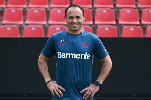 Co-coach Sebastian Parrilla Bayer 04 Leverkusen 1 BL, Porträttermin 2023 2024,