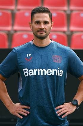 Atheltics coach Jonas Rath Bayer 04 Leverkusen 1 BL, portrait date 2023 2024,
