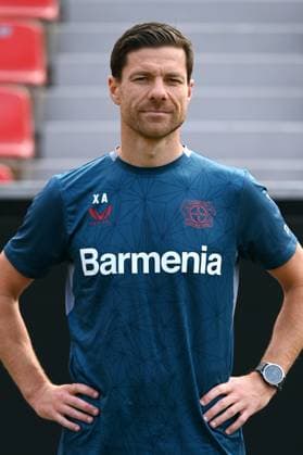Head Coach Xabi Alonso Bayer 04 Leverkusen 1 BL, Porträttermin 2023 2024,
