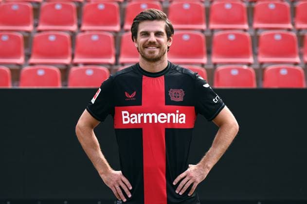 Jonas Hofmann Bayer 04 Leverkusen 1 BL, portrait date 2023 2024,