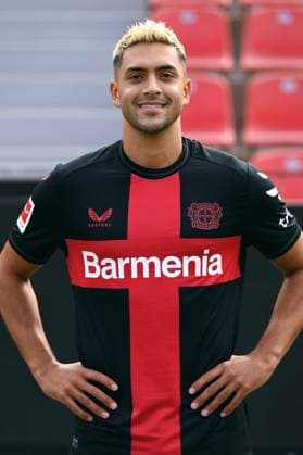 Nadiem Amiri Bayer 04 Leverkusen 1 BL, Porträttermin 2023 2024,