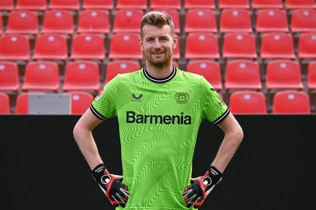 Lukas Hradecky Bayer 04 Leverkusen 1 BL, Porträttermin 2023 2024,
