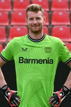 Lukas Hradecky Bayer 04 Leverkusen 1 BL, Porträttermin 2023 2024,