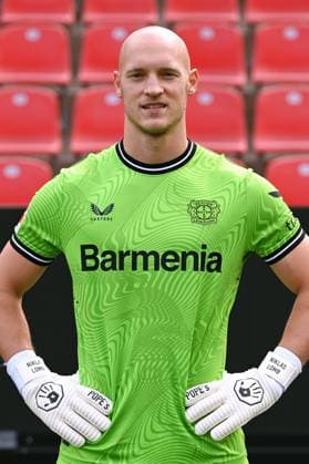 Niklas Lomb Bayer 04 Leverkusen 1 BL, portrait date 2023 2024,