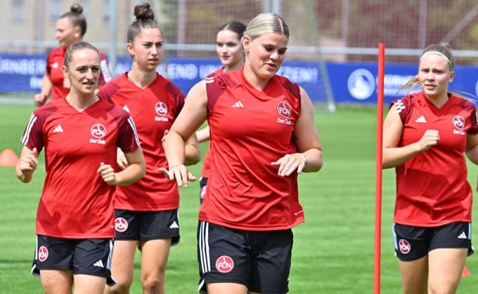 Football, Women, 1. FC Nuremberg, Training