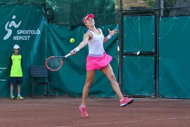 Nadia Podoroska (ARG) during the second day main draw match of WTA250 Hungarian Gran Prix Tennis on July 18th, 2023 at Romai Teniszakademia , Budapest, Hungary  Copyright: xVinnyxOrlando IPAxSportx xipa-agx xx 0 IPA_IPA39287861