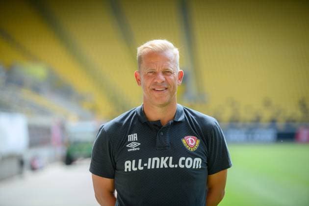 Head coach Markus Anfang SG Dynamo Dresden 3 Liga, portrait date 2023 2024