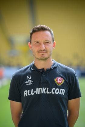 Co-coach Florian Junge SG Dynamo Dresden 3 league, portrait date 2023 2024