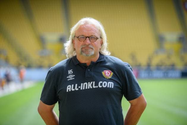 Co-coach Heiko Scholz SG Dynamo Dresden 3 league, portrait date 2023 2024