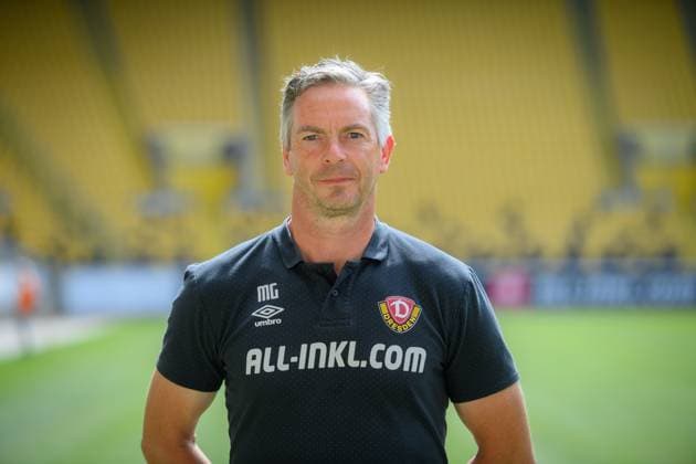Athletics and conditioning coach Matthias Grahe SG Dynamo Dresden 3 Liga, portrait date 2023 2024