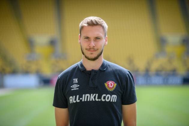 Video analyst Timon Klasen SG Dynamo Dresden 3 Liga, portrait date 2023 2024