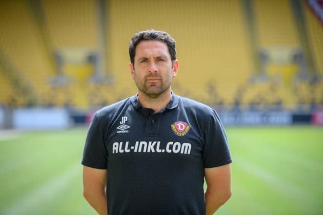 Jose Portela sports scientist SG Dynamo Dresden 3 league, portrait date 2023 2024