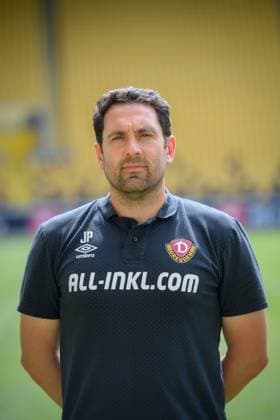 Jose Portela sports scientist SG Dynamo Dresden 3 league, portrait date 2023 2024