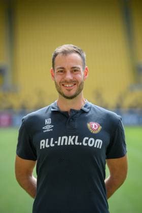Physiotherapist Korbinian Dötter Doetter SG Dynamo Dresden 3 Liga, Porträttermin 2023 2024