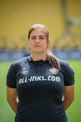 Physiotherapist Laura Seifert SG Dynamo Dresden 3 league, portrait date 2023 2024