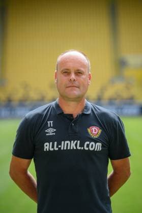 Zeugwart Tom Teichert Tölg Toelg SG Dynamo Dresden 3 Liga, Porträttermin 2023 2024