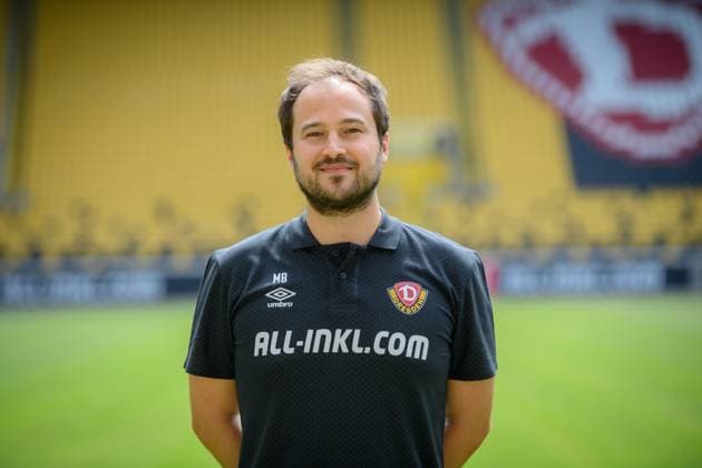 Team doctor Dr Michael Bata SG Dynamo Dresden 3 Liga, portrait date 2023 2024