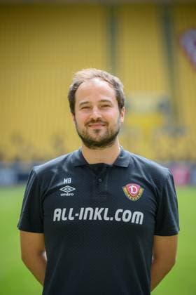 Team doctor Dr Michael Bata SG Dynamo Dresden 3 Liga, portrait date 2023 2024