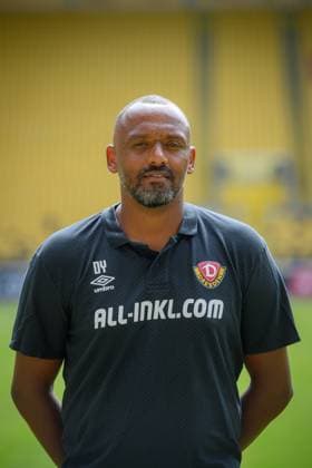 Goalkeeper coach David Yelldell SG Dynamo Dresden 3 league, portrait date 2023 2024