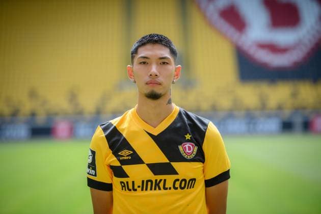 Kyu Hyun Park SG Dynamo Dresden 3 league, portrait date 2023 2024