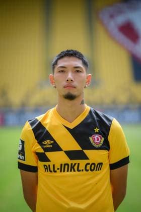 Kyu Hyun Park SG Dynamo Dresden 3 league, portrait date 2023 2024