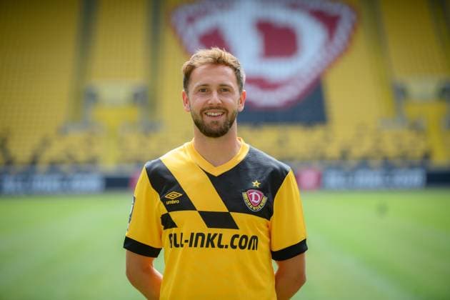 Lucas Cueto SG Dynamo Dresden 3 league, portrait date 2023 2024