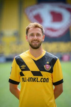 Lucas Cueto SG Dynamo Dresden 3 league, portrait date 2023 2024