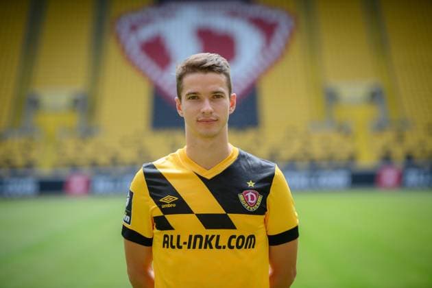 Kyrylo Melichenko SG Dynamo Dresden 3 league, portrait date 2023 2024