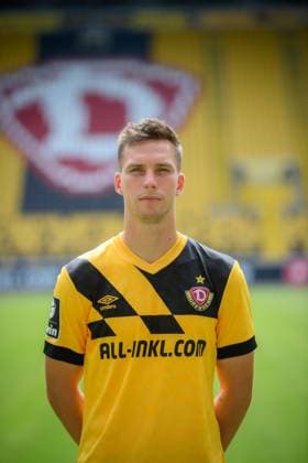 Robin Meißner Meissner SG Dynamo Dresden 3 league, portrait date 2023 2024