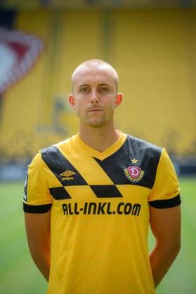 Tobias Kraulich SG Dynamo Dresden 3 league, portrait date 2023 2024