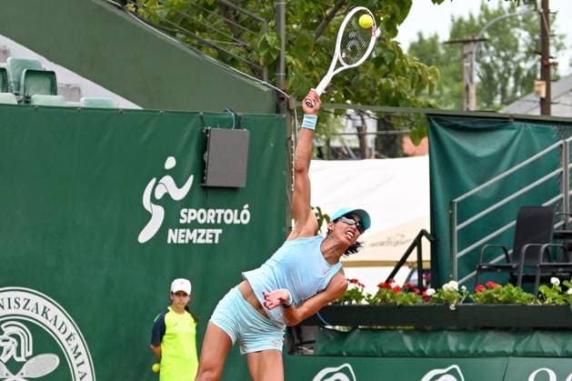 Astra Sharma (AUS) during the second day main draw match of WTA250 Hungarian Gran Prix Tennis on July 18th, 2023 at Romai Teniszakademia , Budapest, Hungary  Copyright: xVinnyxOrlando IPAxSportx xipa-agx xx 0 IPA_IPA39298205