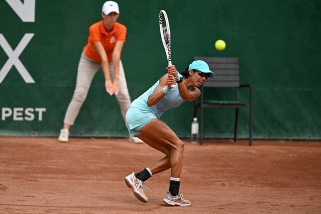 Astra Sharma (AUS) during the third day main draw match of WTA250 Hungarian Gran Prix Tennis on July 19th, 2023 at Romai Teniszakademia , Budapest, Hungary  Copyright: xVinnyxOrlando IPAxSportx xipa-agx xx 0 IPA_IPA39298216